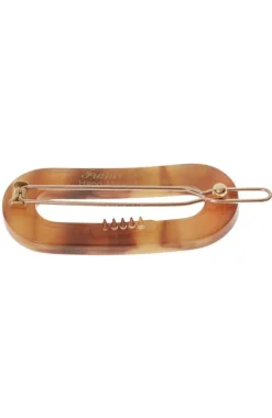 Mini Oval Tige Boule Barrette - Classic