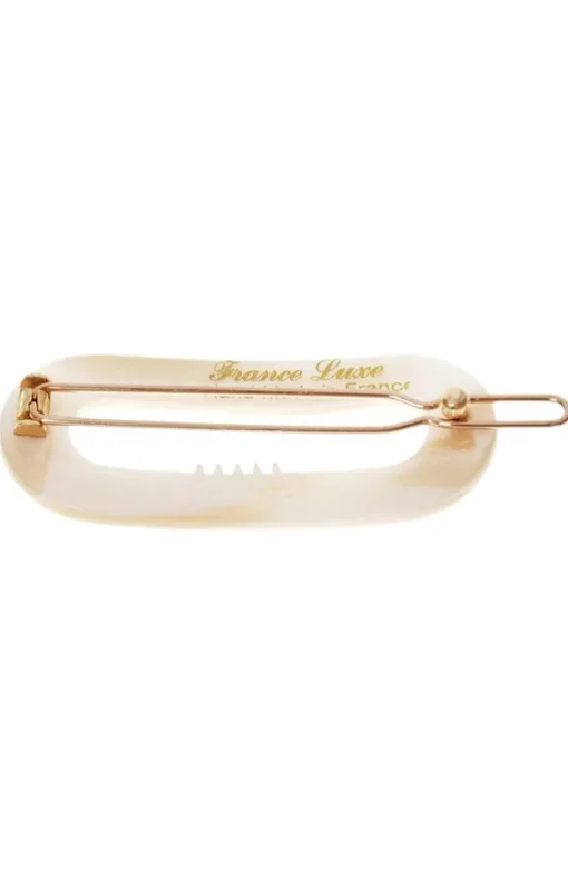 Mini Oval Tige Boule Barrette - Classic