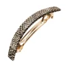 Narrow Rectangle Volume Barrette - Classic