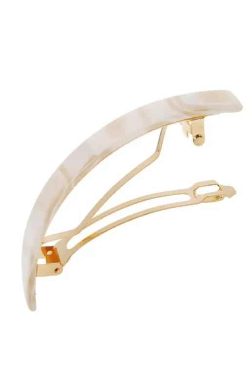 Narrow Rectangle Volume Barrette - Classic