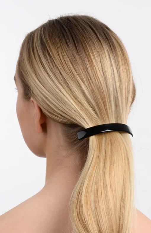 Narrow Rectangle Volume Barrette - Classic
