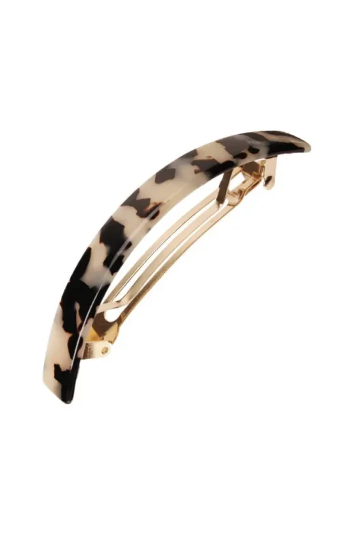 Narrow Rectangle Volume Barrette - Classic