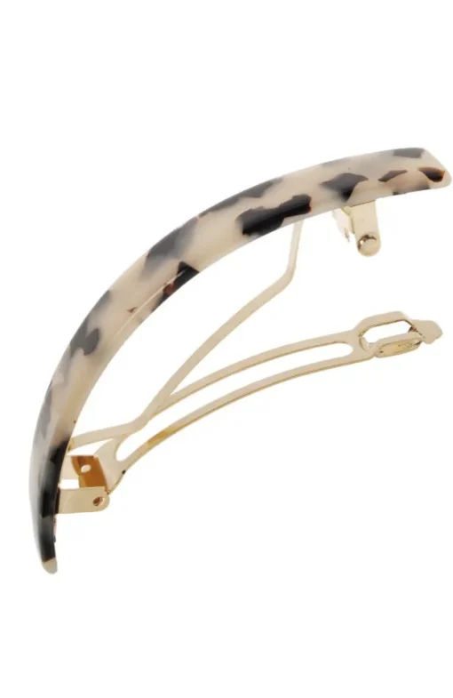 Narrow Rectangle Volume Barrette - Classic
