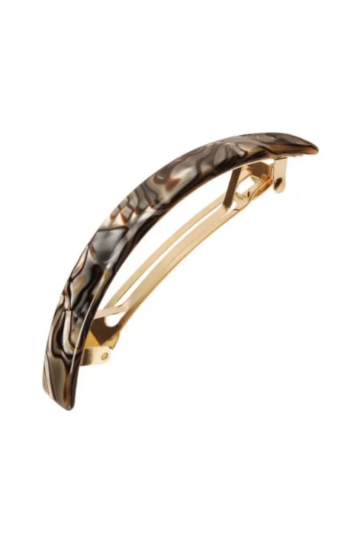 Narrow Rectangle Volume Barrette - Classic