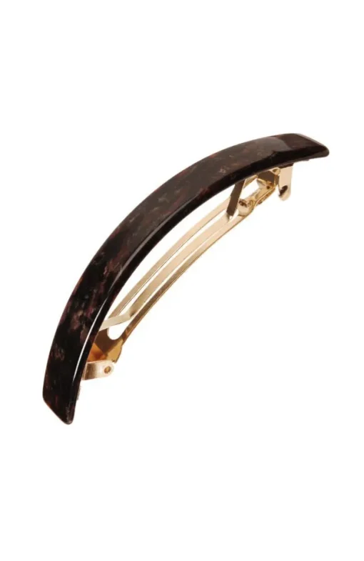 Narrow Rectangle Volume Barrette - Classic