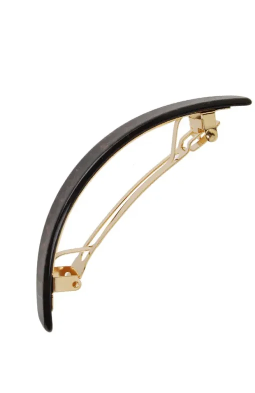 Narrow Rectangle Volume Barrette - Classic