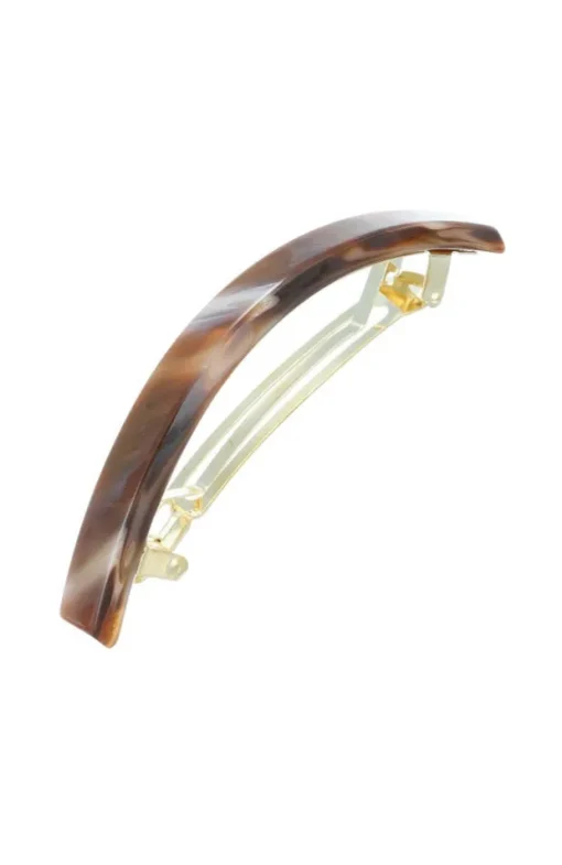 Narrow Rectangle Volume Barrette - Classic
