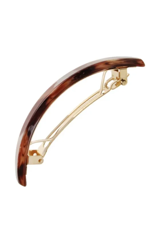 Narrow Rectangle Volume Barrette - Classic