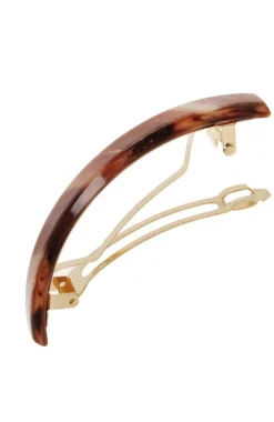 Narrow Rectangle Volume Barrette - Classic