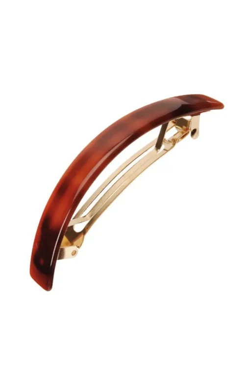 Narrow Rectangle Volume Barrette - Classic