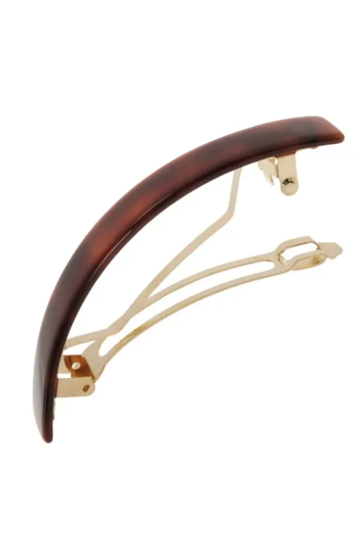 Narrow Rectangle Volume Barrette - Classic