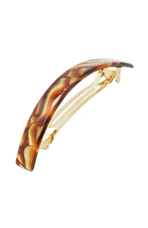 Narrow Rectangle Volume Barrette - Classic