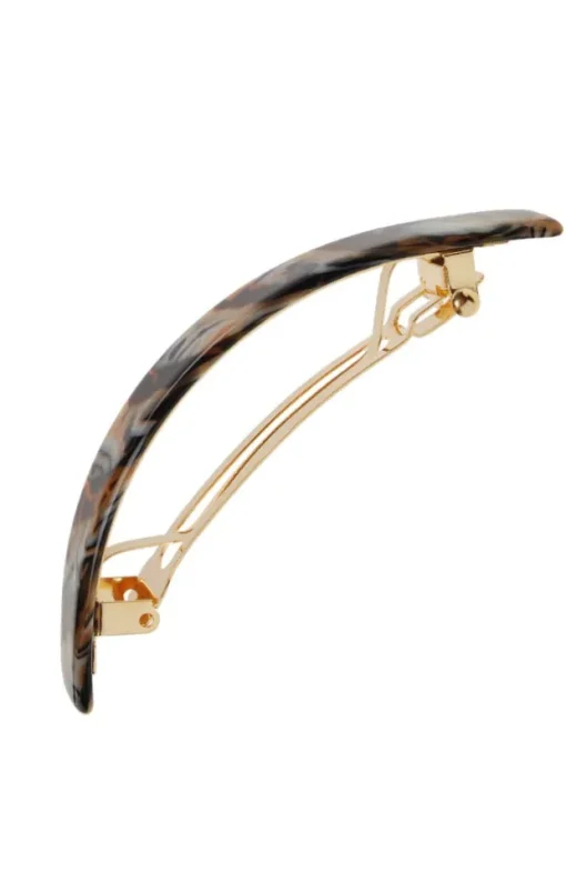 Narrow Rectangle Volume Barrette - Classic