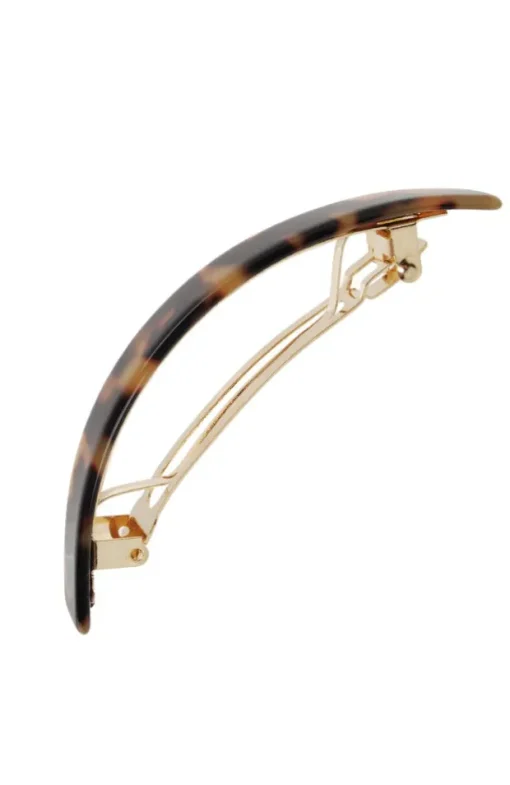 Narrow Rectangle Volume Barrette - Classic