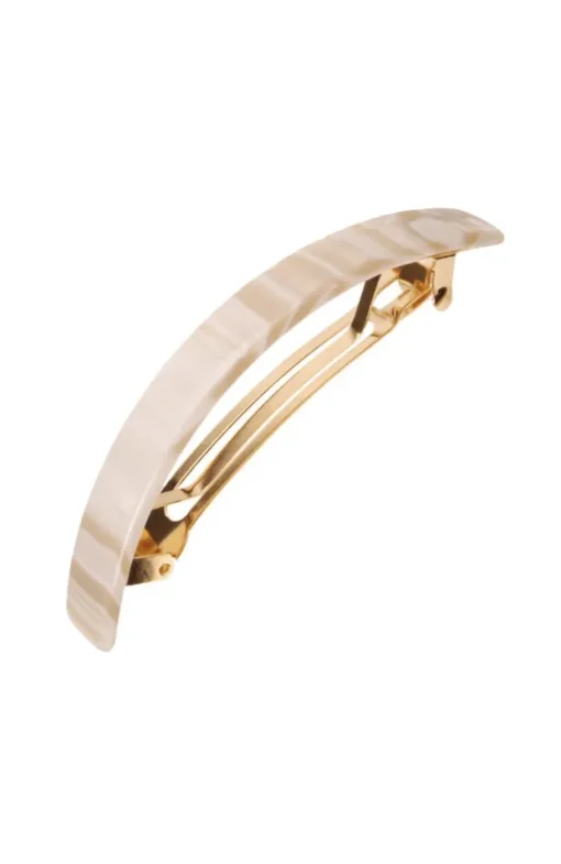 Narrow Rectangle Volume Barrette - Classic