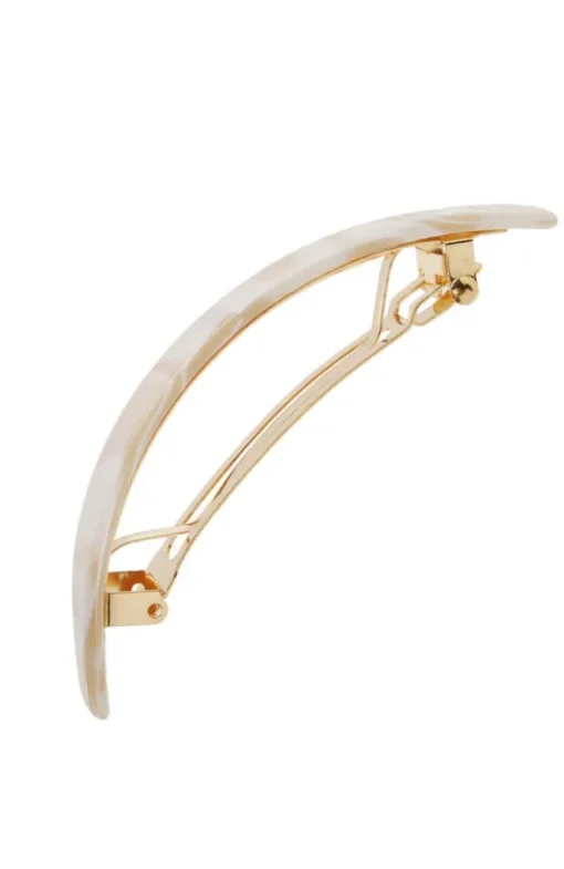 Narrow Rectangle Volume Barrette - Classic