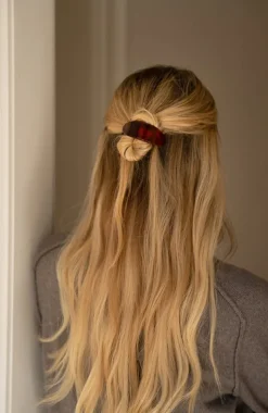 Oval Ponytail Barrette - Classic