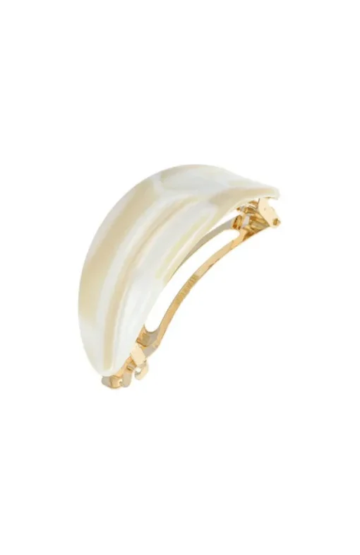 Oval Ponytail Barrette - Classic