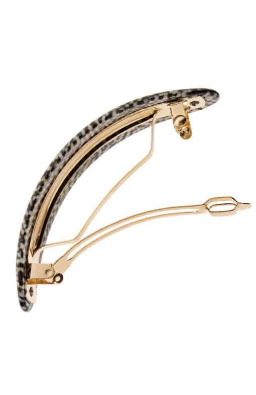 Oval Volume Barrette - Classic