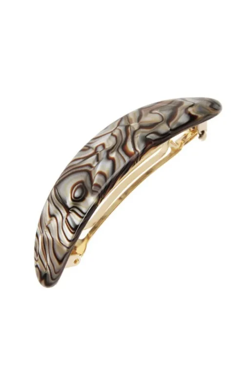Oval Volume Barrette - Classic