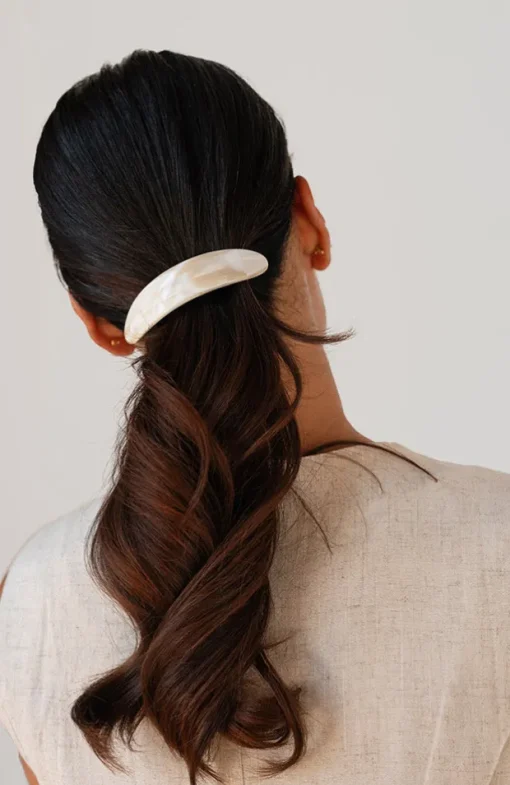 Oval Volume Barrette - Classic