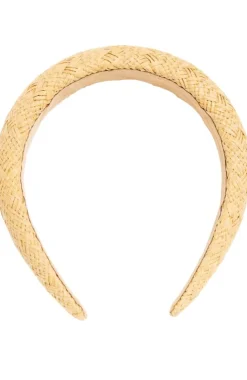 Padded Straw Headband