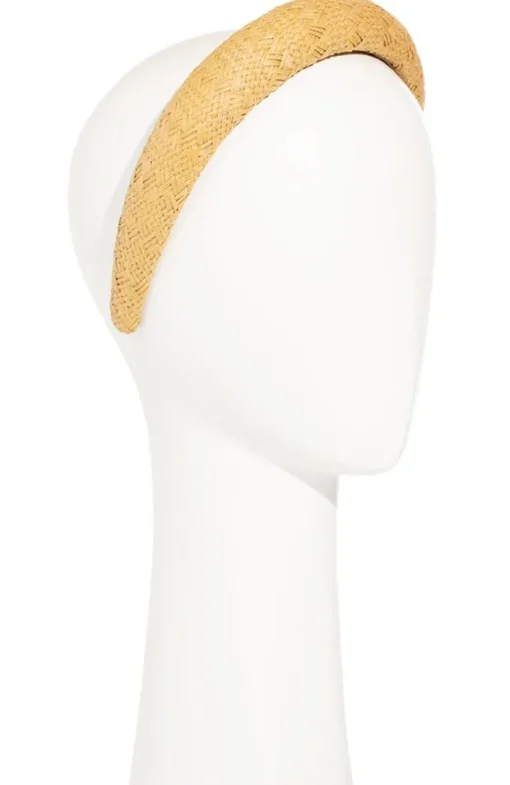 Padded Straw Headband