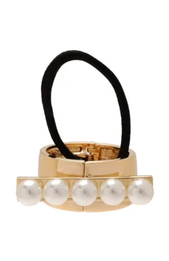 Pearl Bar Pony Cuff