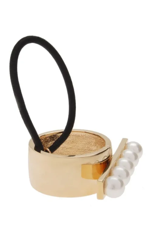 Pearl Bar Pony Cuff