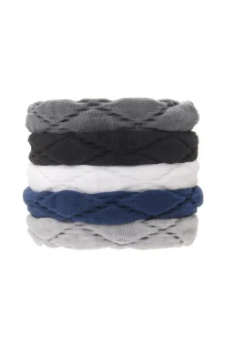 Quilted Sport Pony 5-Pack
