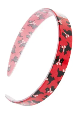 3/4" Headband - Scottie Dog
