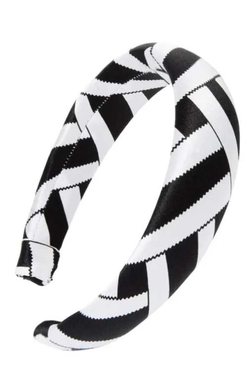 1 1/2" Padded Headband - Silk Charmeuse