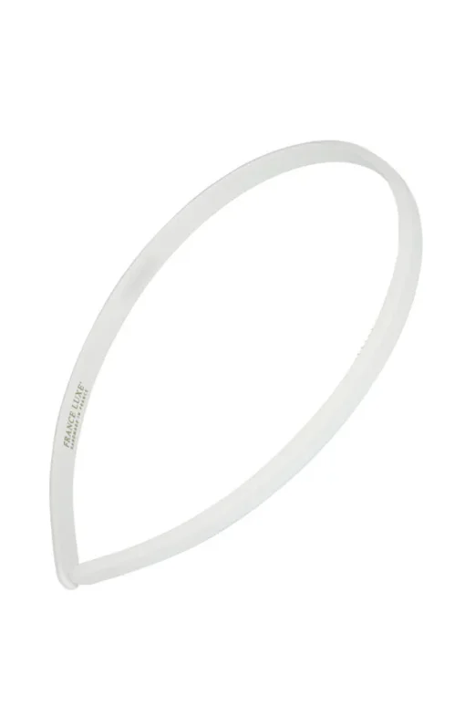 1/4" Ultracomfort Headband - Solid White