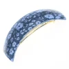 Rectangle Volume Barrette - Midnight Bloom