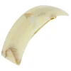 Rectangle Volume Barrette - Carrara