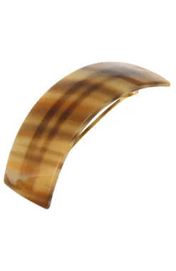Rectangle Volume Barrette - Ginger