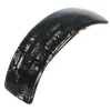 Rectangle Volume Barrette - Misty