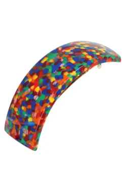 Rectangle Volume Barrette - Circus