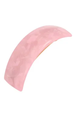 Rectangle Volume Barrette - Pavlova Pastel