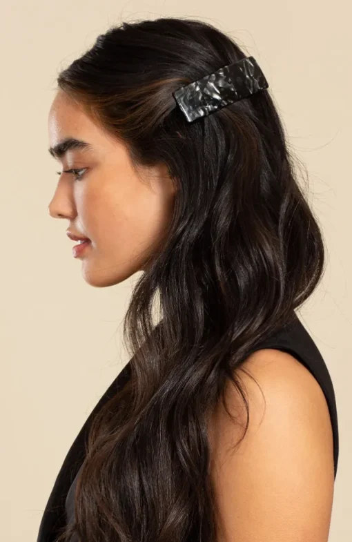 Rectangle Volume Barrette - Classic