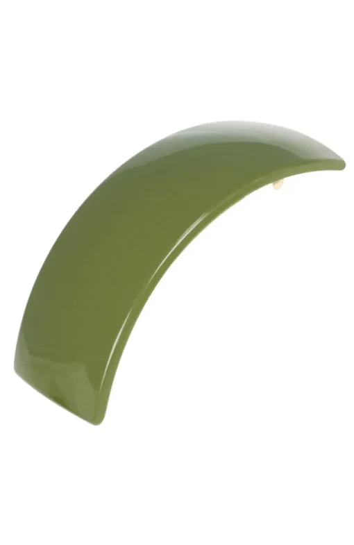 Rectangle Volume Barrette - Solid