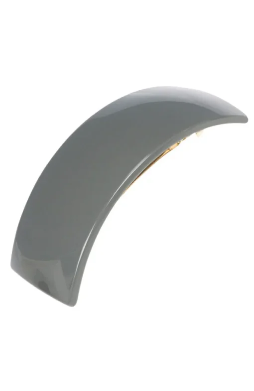 Rectangle Volume Barrette - Solid