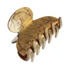 Small Couture Jaw - Gold Fern