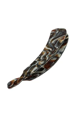 Small Estelle Banana Clip - Fudge