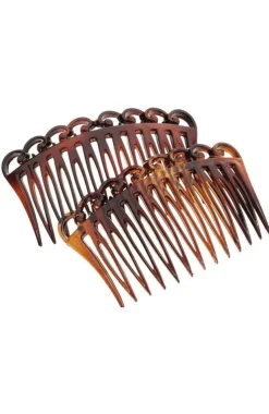 Small Filigree Side Comb Pair