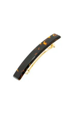 Small Luxury Rectangle Barrette - Vesuvio