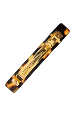 Small Luxury Rectangle Barrette - Classic
