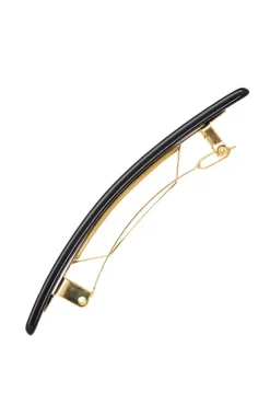 Small Luxury Rectangle Barrette - Classic