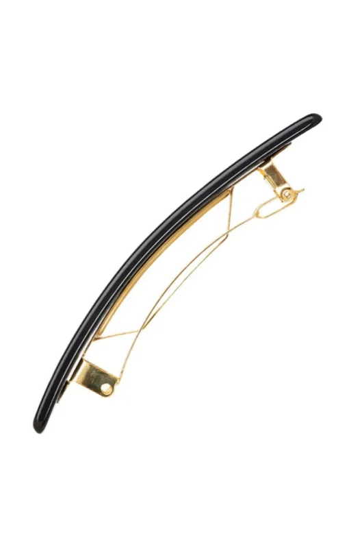 Small Luxury Rectangle Barrette - Classic