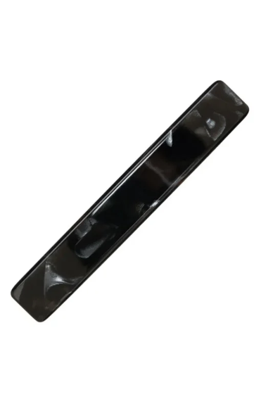 Small Luxury Rectangle Barrette - Classic